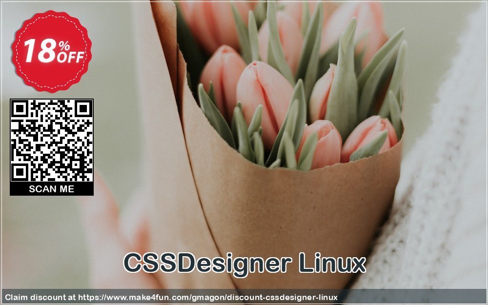 Cssdesigner linux coupon codes for #mothersday with 15% OFF, May 2024 - Make4fun