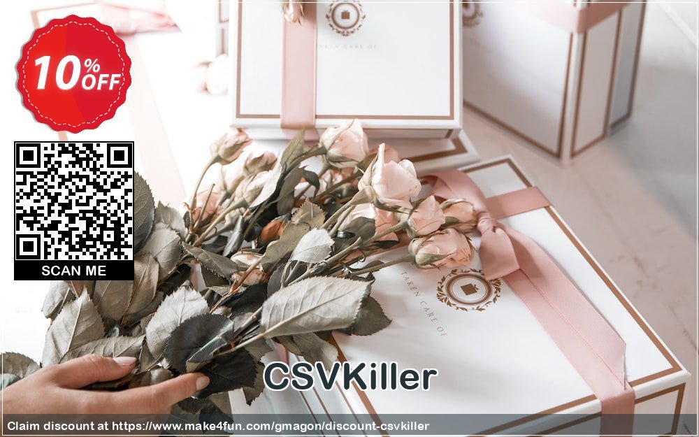 Csvkiller coupon codes for Mom's Special Day with 15% OFF, May 2024 - Make4fun