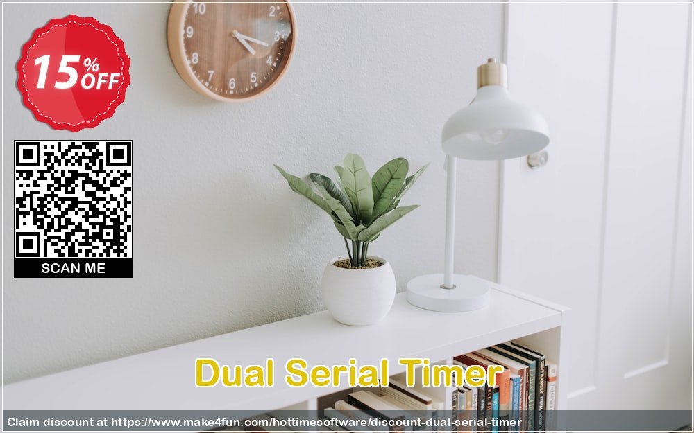 Dual serial timer coupon codes for #mothersday with 20% OFF, May 2024 - Make4fun