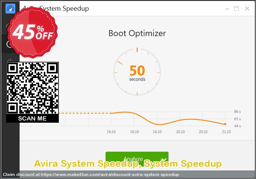 Avira System Speedup coupon codes for Mom's Day with 50% OFF, May 2025 - Make4fun