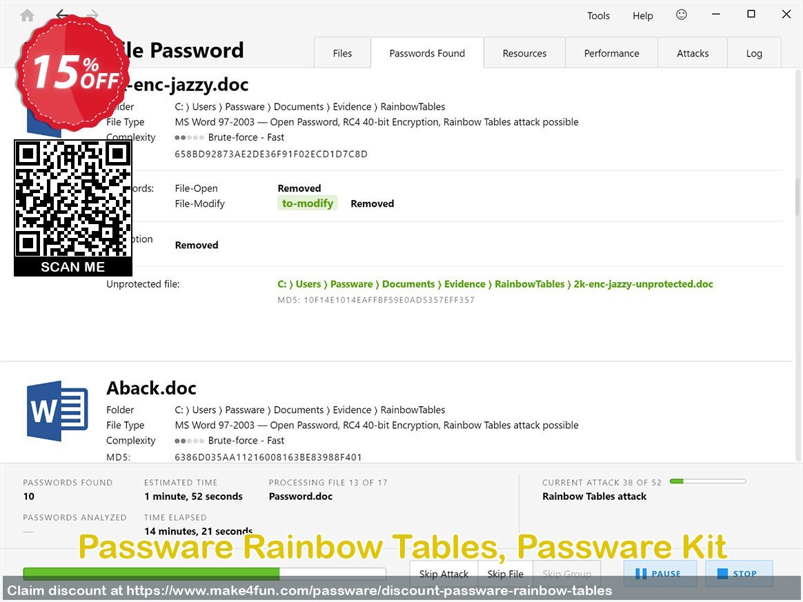 Passware Rainbow Tables coupon codes for Mom's Special Day with 20% OFF, May 2025 - Make4fun