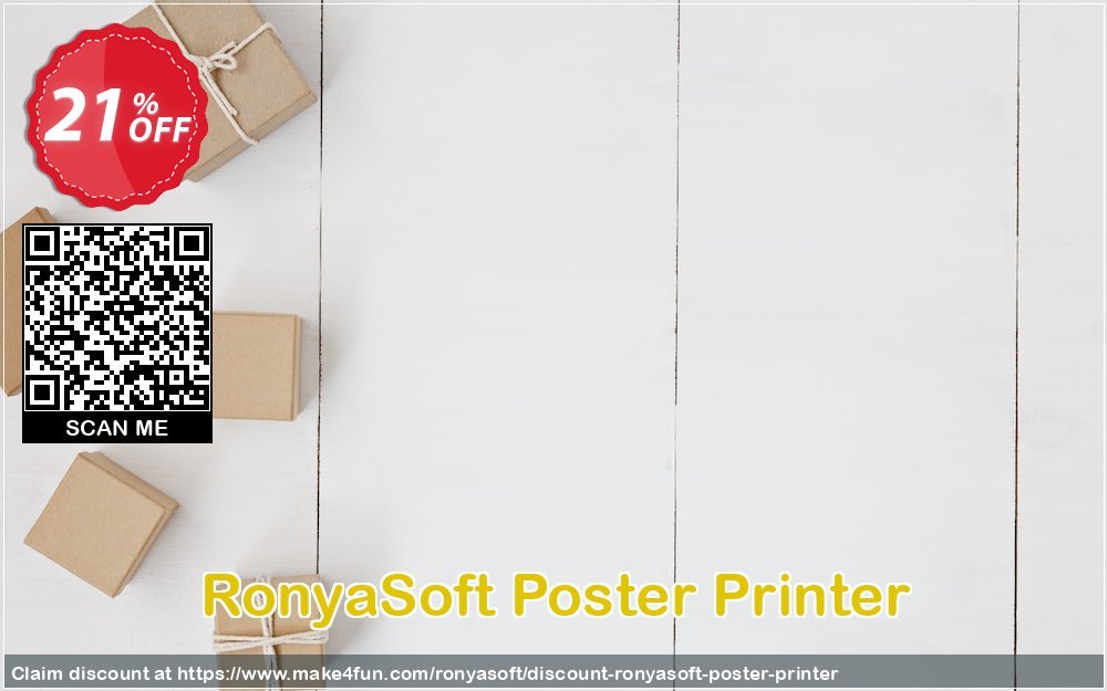Ronyasoft poster printer coupon codes for Mom's Special Day with 25% OFF, May 2024 - Make4fun