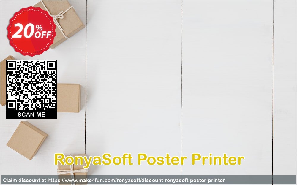 Ronyasoft Poster Printer coupon codes for Bike Commute Day with 25% OFF, May 2025 - Make4fun