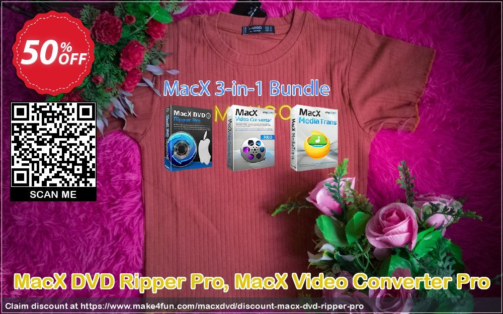 Macxdvd Coupon discount, offer to 2025 Mom's Day