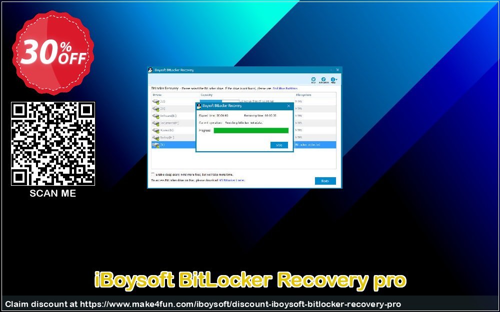 Iboysoft Bitlocker Recovery Pro coupon codes for Summer Sun with 35% OFF, June 2025 - Make4fun