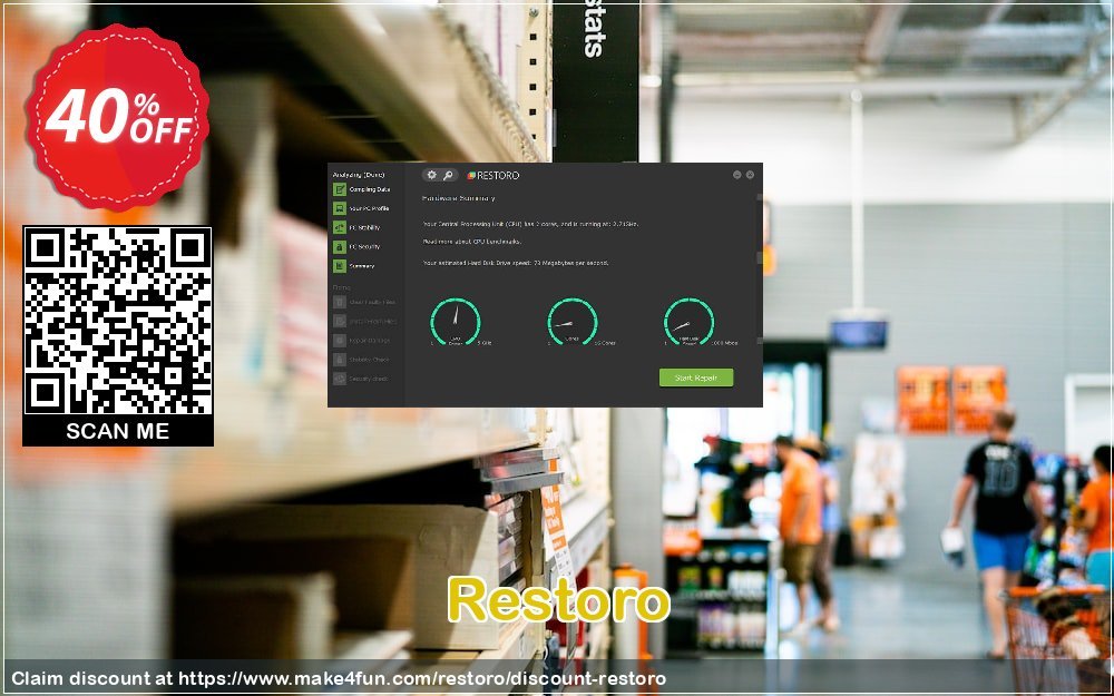 Restoro coupon codes for May Celebrations with 45% OFF, May 2025 - Make4fun