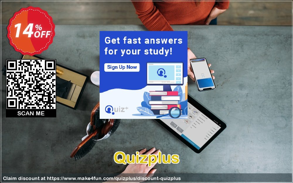 Quizplus Coupon discount, offer to 2025 Mom's Day