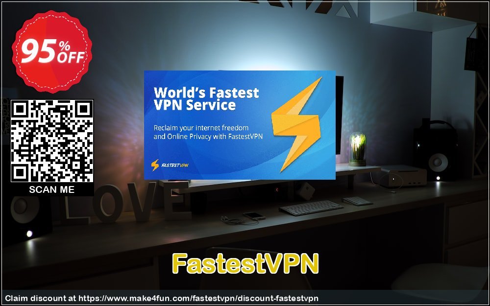 Fastestvpn Coupon discount, offer to 2024 Valentine's Day