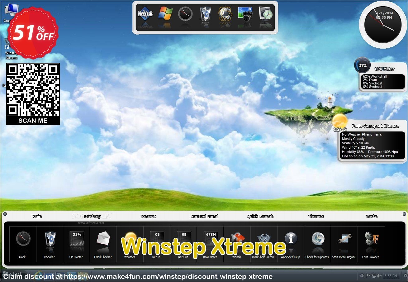 Winstep Xtreme coupon codes for May Celebrations with 55% OFF, May 2025 - Make4fun