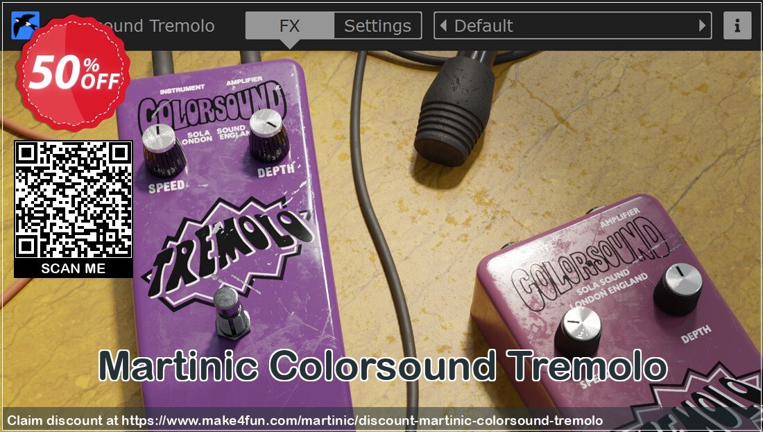 Martinic Colorsound Tremolo coupon codes for Mom's Day with 55% OFF, May 2025 - Make4fun