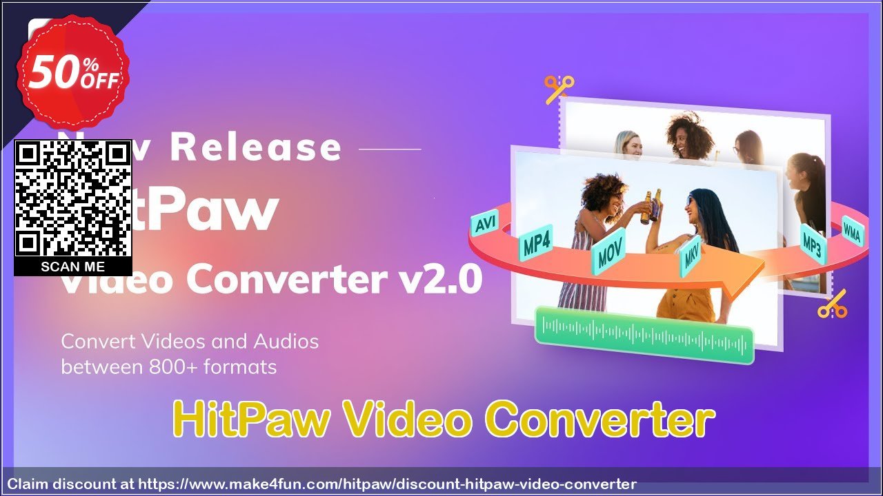 Hitpaw video converter coupon codes for Mom's Day with 55% OFF, May 2024 - Make4fun