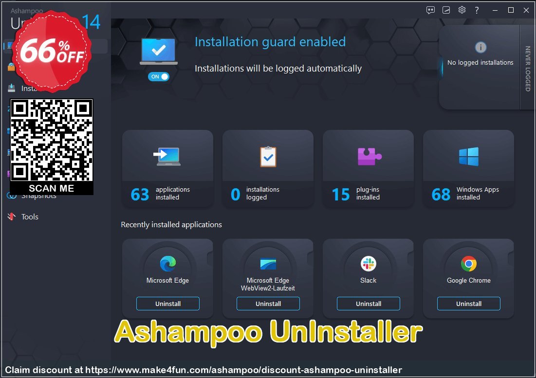 Ashampoo uninstaller coupon codes for Pillow Fight Day with 70% OFF, May 2024 - Make4fun