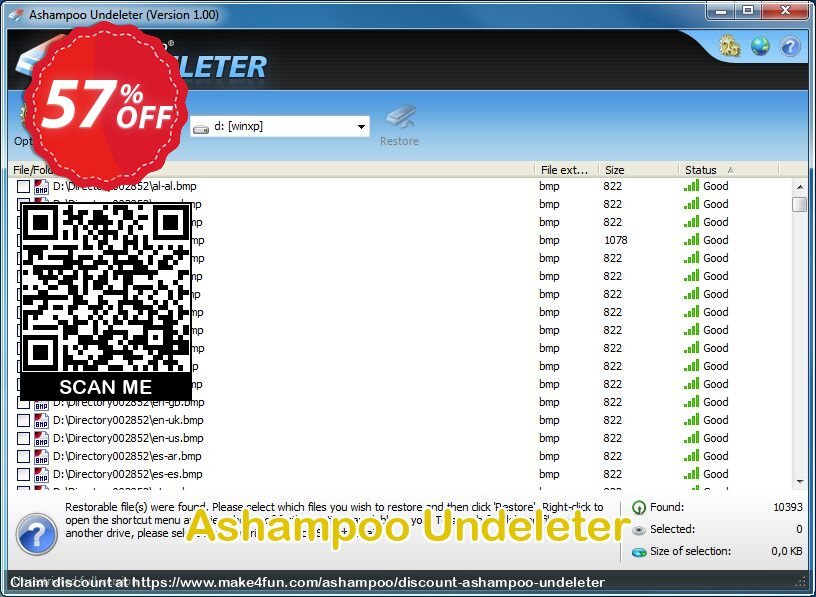Ashampoo undeleter coupon codes for Mom's Special Day with 60% OFF, May 2024 - Make4fun