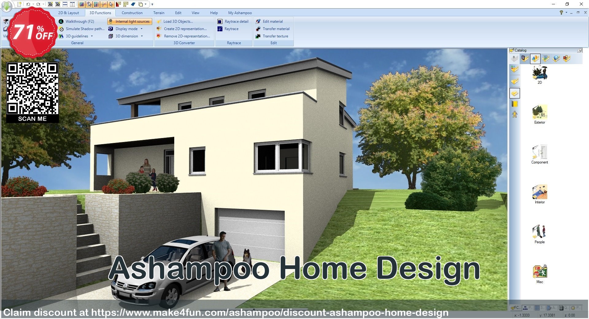 Ashampoo Home Design coupon codes for Mom's Day with 75% OFF, May 2025 - Make4fun