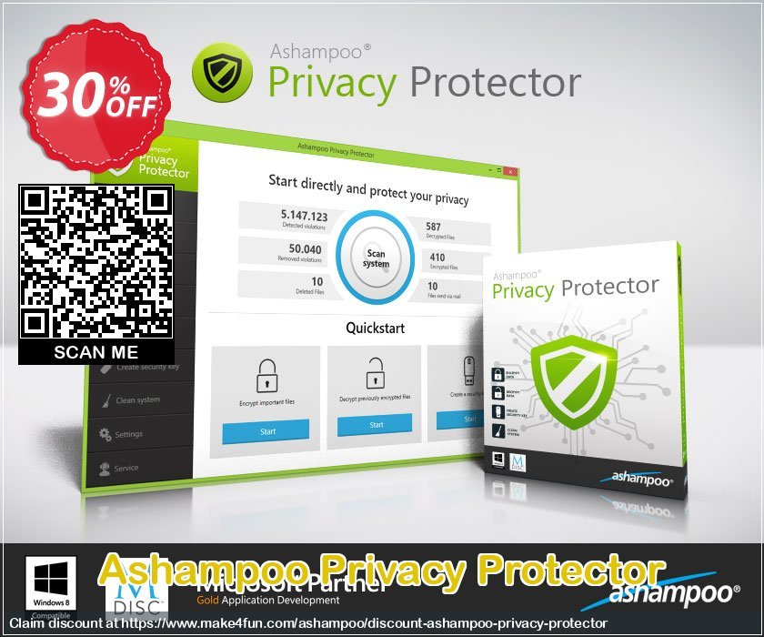 Ashampoo Privacy Protector coupon codes for Teacher Appreciation with 35% OFF, May 2025 - Make4fun