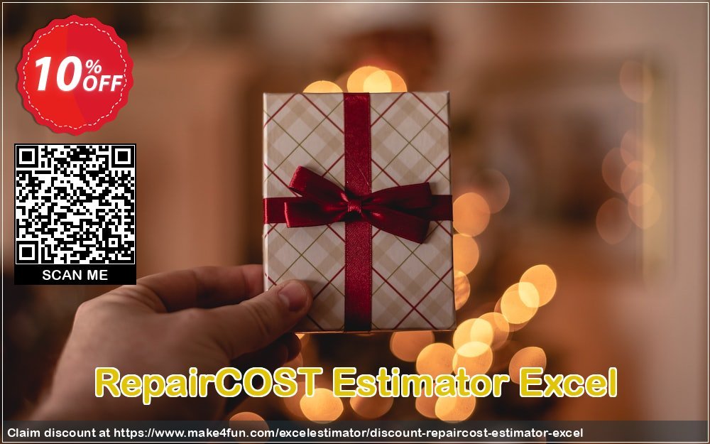 Repaircost estimator excel coupon codes for #mothersday with 15% OFF, May 2024 - Make4fun