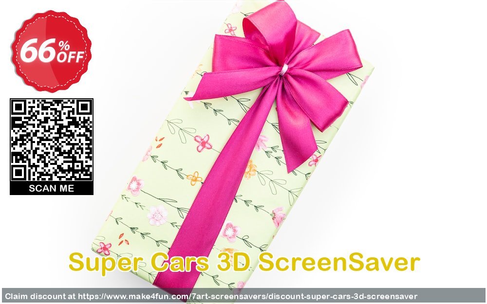 Super Cars 3d Screensaver coupon codes for Mom's Day with 65% OFF, May 2025 - Make4fun