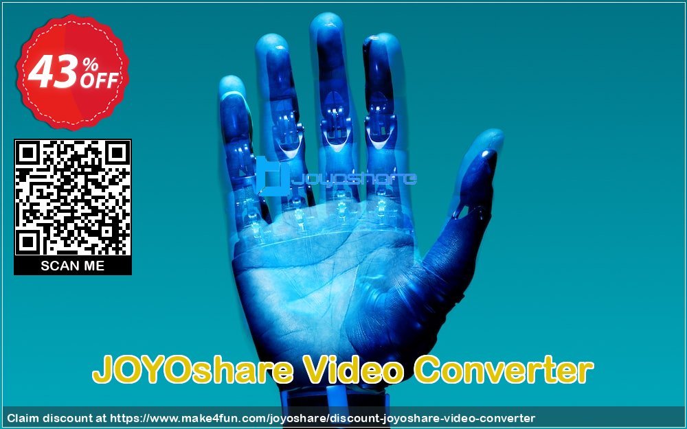 Joyoshare Video Converter coupon codes for Space Day with 45% OFF, May 2025 - Make4fun