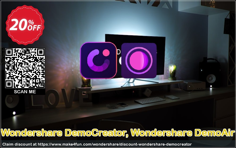 Wondershare Demoair coupon codes for Selfie Day with 55% OFF, June 2025 - Make4fun
