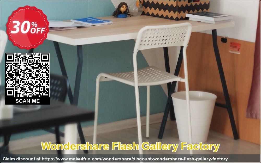Wondershare Flash Gallery Factory coupon codes for Teacher Appreciation with 35% OFF, May 2025 - Make4fun