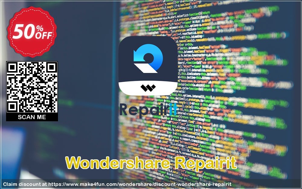 Wondershare Repairit coupon codes for Mom's Day with 55% OFF, May 2025 - Make4fun