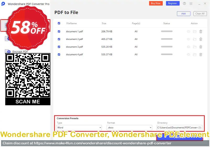 Wondershare Pdf Converter coupon codes for Space Day with 60% OFF, May 2025 - Make4fun