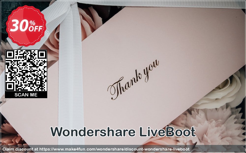 Wondershare Liveboot coupon codes for Mom's Day with 35% OFF, May 2025 - Make4fun