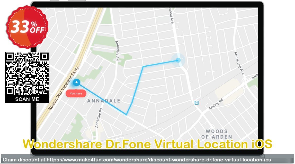 Wondershare Dr.fone Virtual Location Ios coupon codes for Teacher Appreciation with 35% OFF, May 2025 - Make4fun