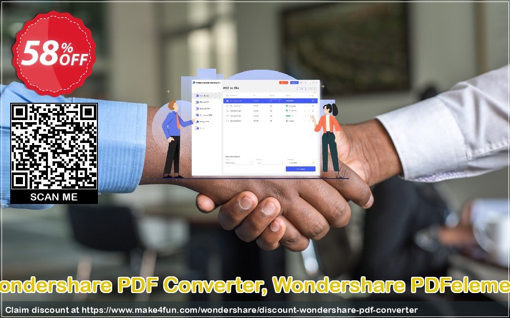 Wondershare pdf converter coupon codes for Mom's Day with 60% OFF, May 2024 - Make4fun