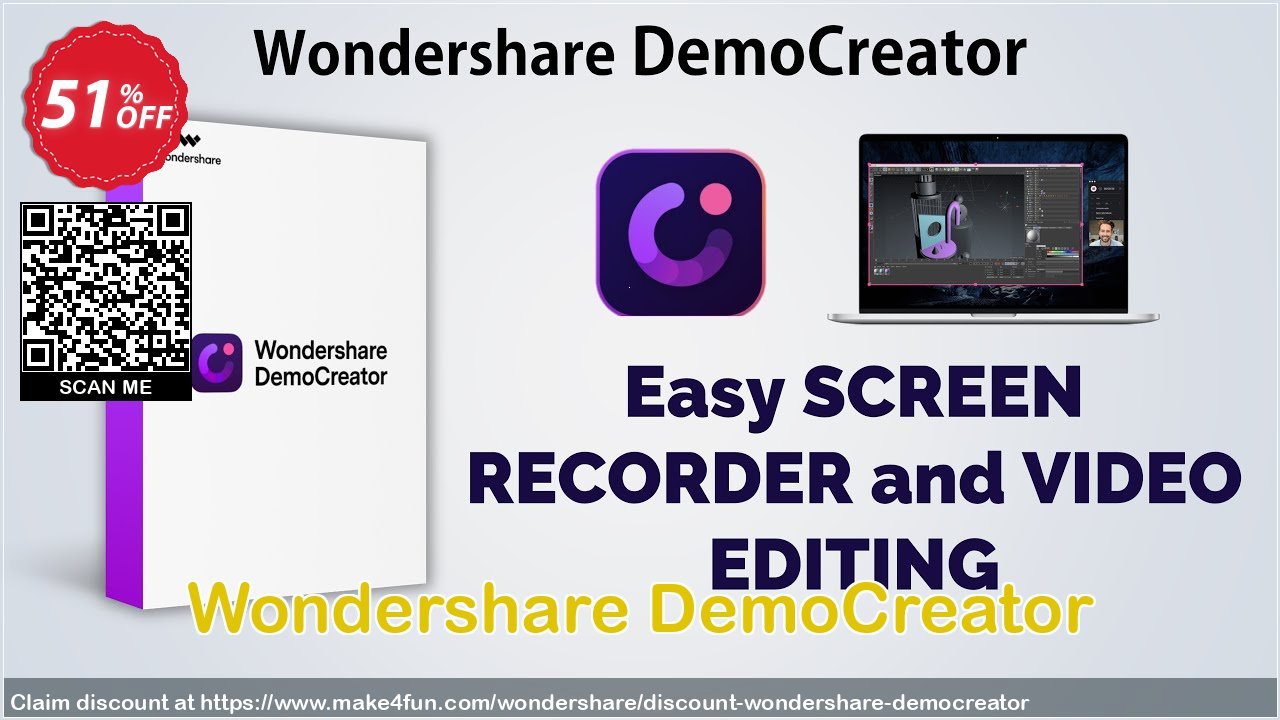 Wondershare Democreator coupon codes for Mom's Special Day with 55% OFF, May 2025 - Make4fun