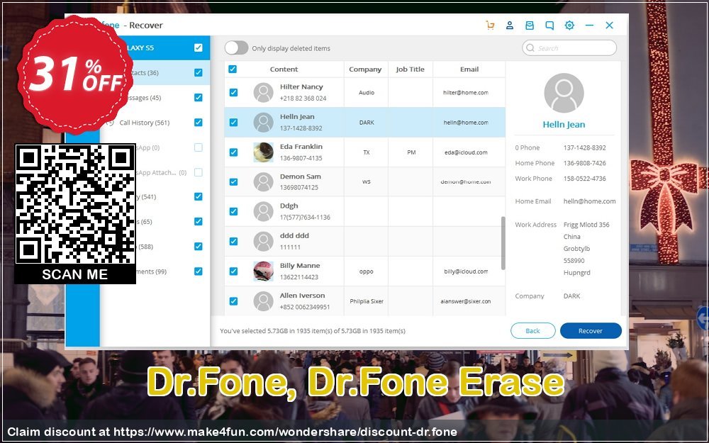 Dr.fone Erase coupon codes for Independence Day with 35% OFF, July 2025 - Make4fun