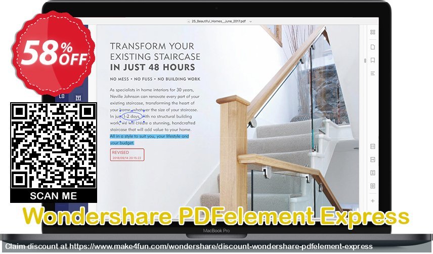 Wondershare pdfelement express coupon codes for Mom's Special Day with 60% OFF, May 2024 - Make4fun