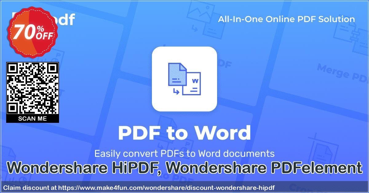 Wondershare hipdf coupon codes for #mothersday with 75% OFF, May 2024 - Make4fun