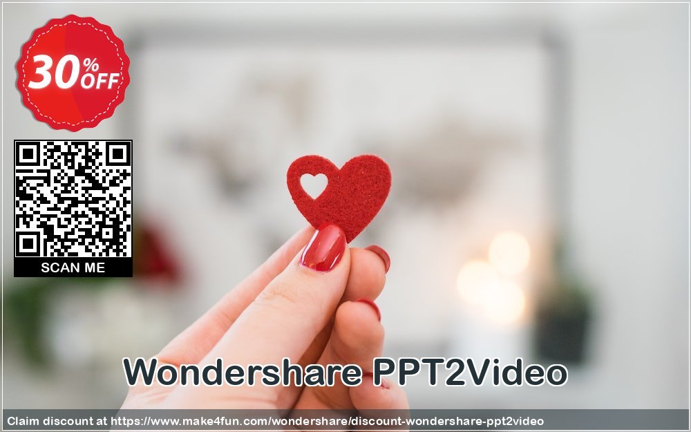 Wondershare Ppt2video coupon codes for May Celebrations with 35% OFF, May 2025 - Make4fun