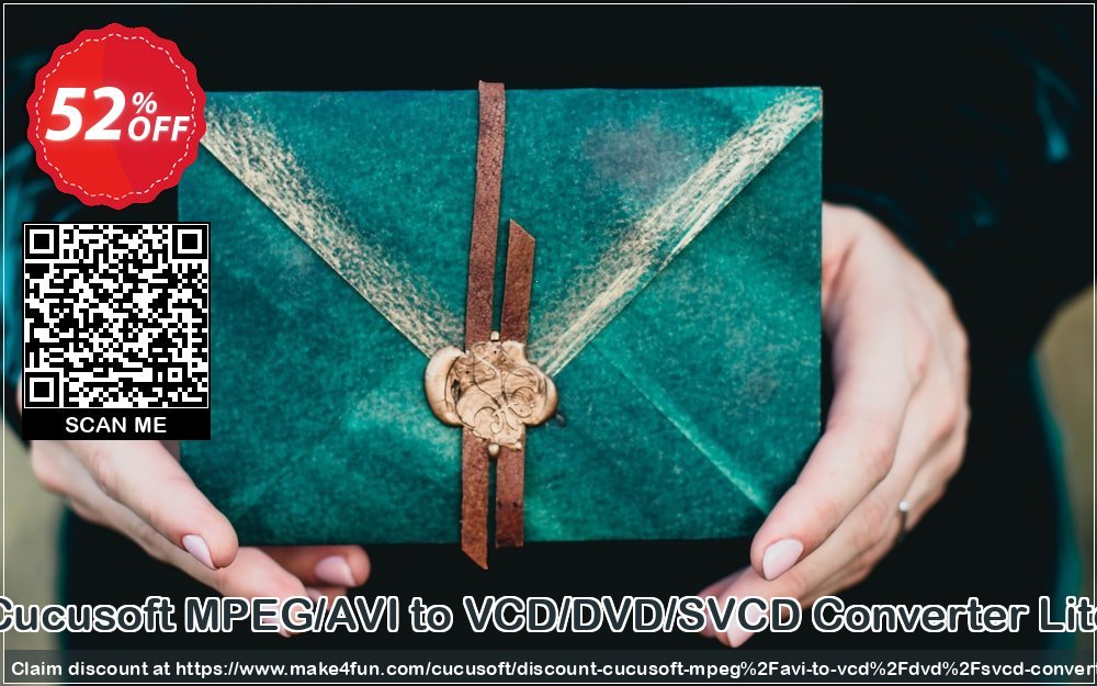Cucusoft Mpeg Avi To Vcd Dvd Svcd Converter Lite coupon codes for Mom's Day with 55% OFF, May 2025 - Make4fun