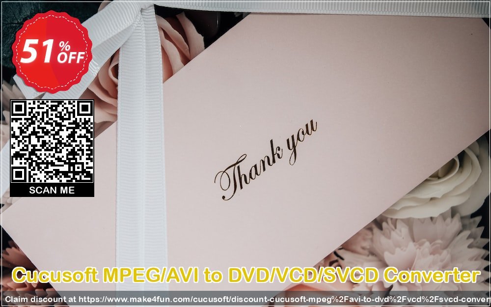 Cucusoft Mpeg Avi To Dvd Vcd Svcd Converter coupon codes for Star Wars Fan Day with 55% OFF, May 2025 - Make4fun
