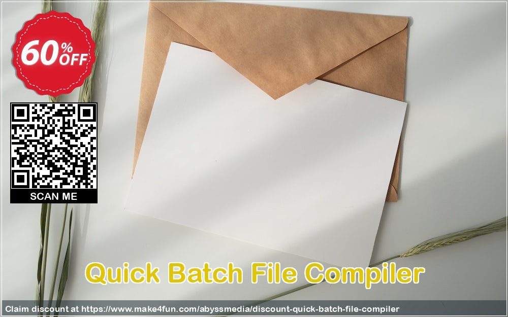 Quick Batch File Compiler coupon codes for Space Day with 65% OFF, May 2025 - Make4fun