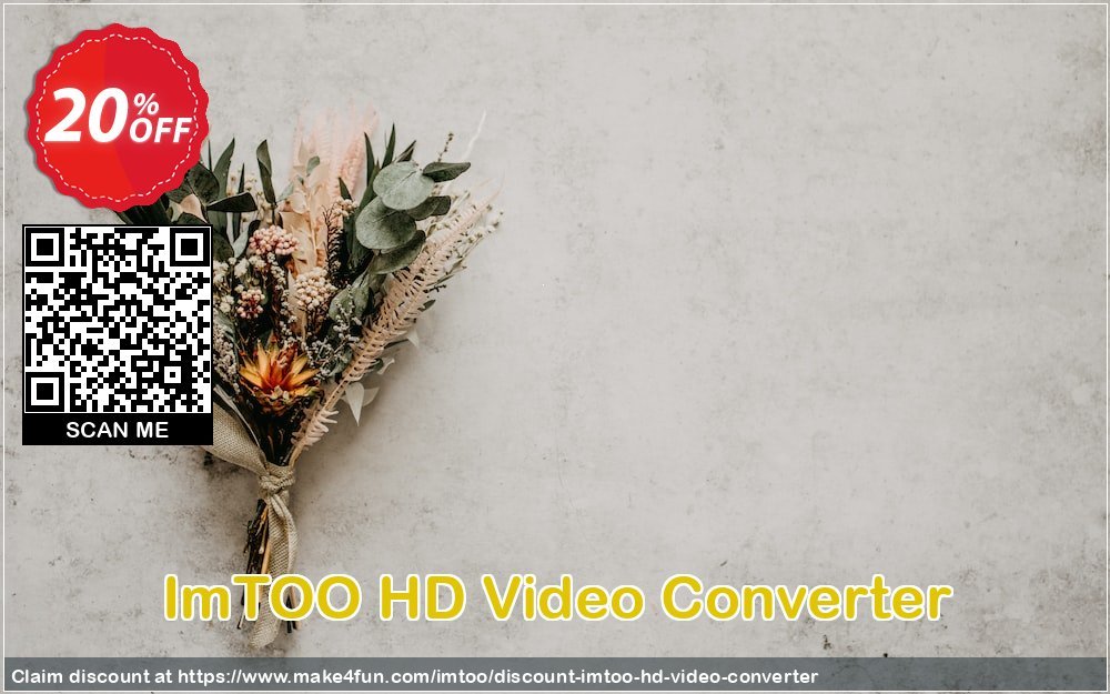 Imtoo hd video converter coupon codes for Mom's Special Day with 25% OFF, May 2024 - Make4fun