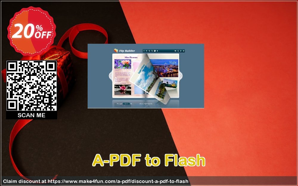A-PDF FlipBuilder Coupon discount, offer to 2025 Donut Day