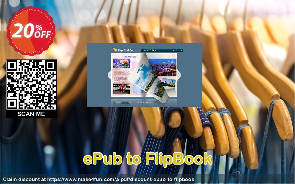 A-PDF FlipBuilder Coupon discount, offer to 2025 Donut Day