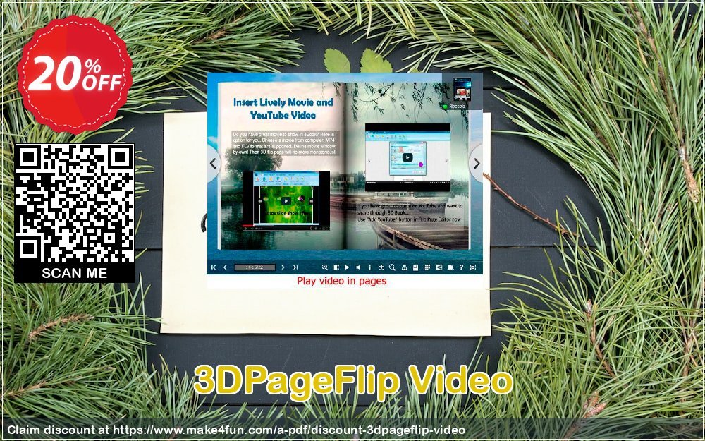 3dpageflip video coupon codes for Mom's Day with 25% OFF, May 2024 - Make4fun