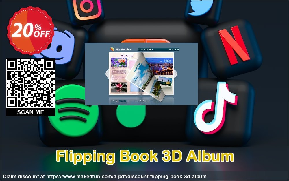 Flipping book 3d album coupon codes for Mom's Day with 25% OFF, May 2024 - Make4fun