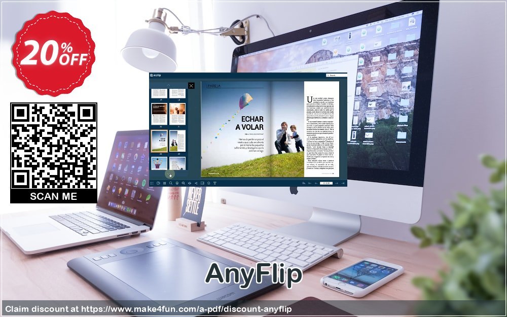 A-PDF FlipBuilder Coupon discount, offer to 2025 Donut Day
