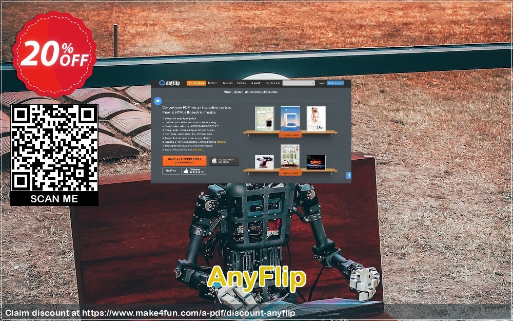 Anyflip coupon codes for May Celebrations with 25% OFF, May 2025 - Make4fun