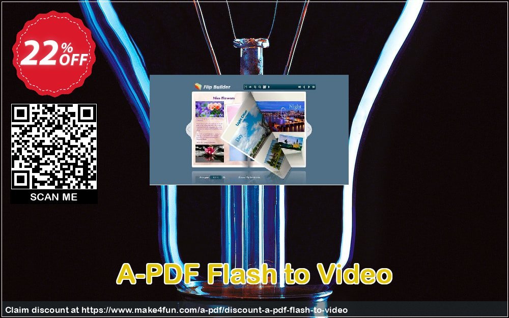 A pdf flash to video coupon codes for #mothersday with 25% OFF, May 2024 - Make4fun