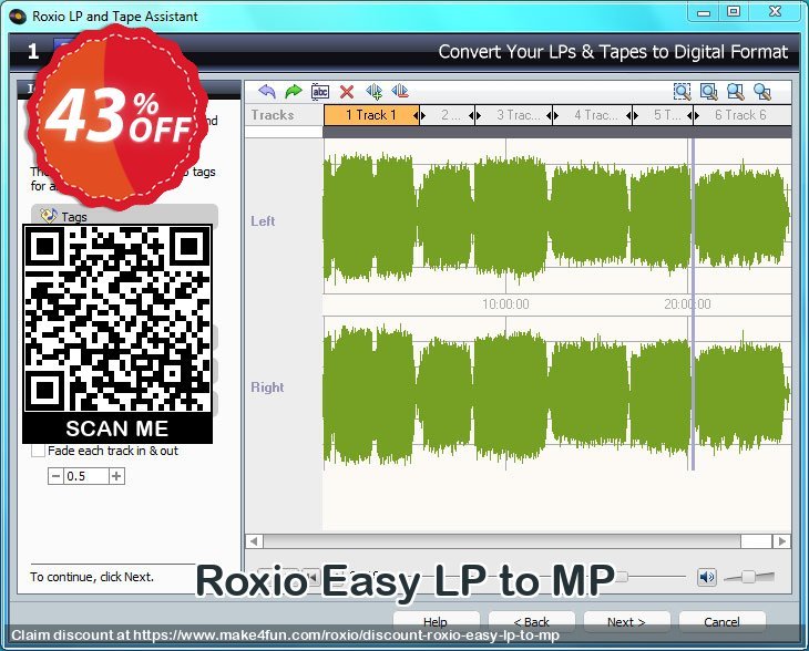Roxio Easy Lp To Mp coupon codes for Teacher Appreciation with 45% OFF, May 2025 - Make4fun